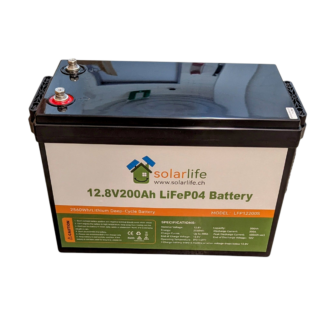 Lithium Batterie LiFePO4 12V 200Ah mit Bluetooth