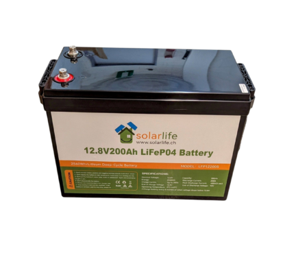 Lithium Batterie LiFePO4 12V 200Ah mit Bluetooth