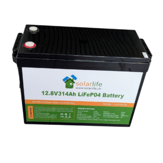 Lithium Batterie LiFePO4 12V 314Ah mit Bluetooth