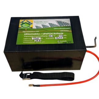Lithium Batterie LiFePO4 24V 105Ah mit Bluetooth
