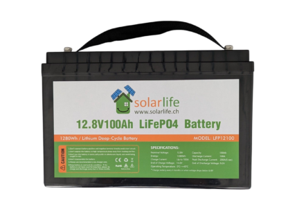Lithium Batterie LiFePO4 12.8V 100Ah 2000 W mit Display – Bild 4