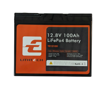 Lithium Batterie LiFePO4 12.8V 100Ah High Power