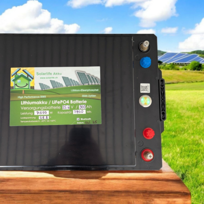 Lithium Batterie 24V 300Ah mit Bluetooth – Bild 4