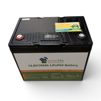 Lithium Batterie LiFePO4 12V 100Ah mit Display & Bluetooth