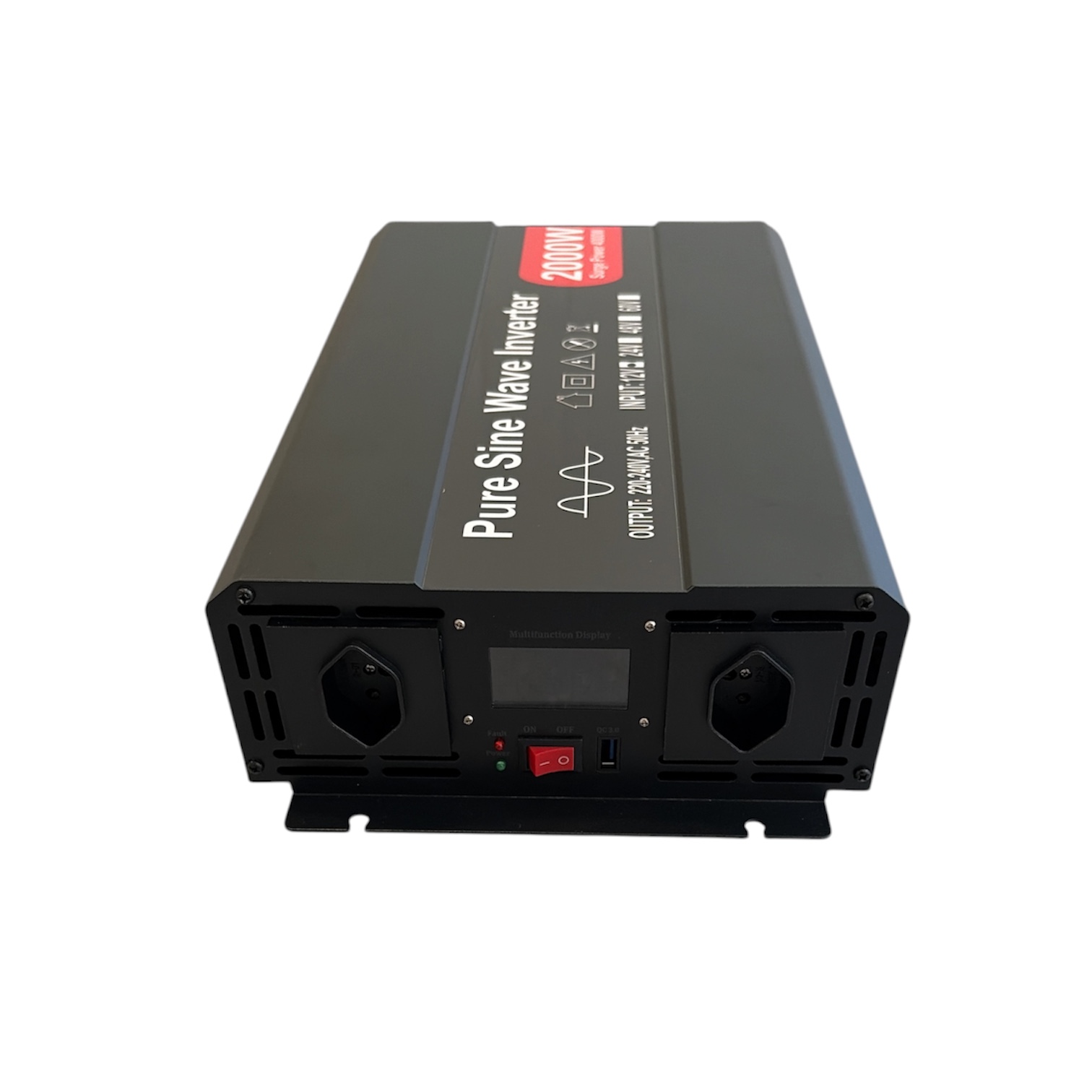 Sinus Wechselrichter 12V DC zu 230V 2000 W – Bild 3