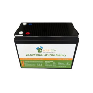 Lithium Batterie LiFePO4 24V 100Ah mit Bluetooth